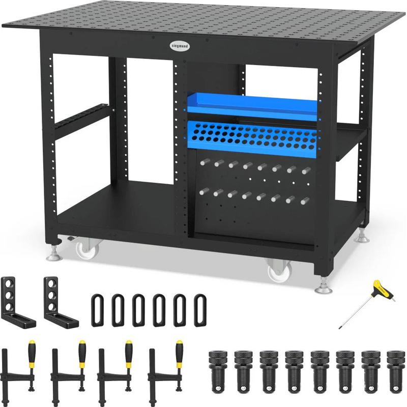 siegmund-us167341-system-16-workstation-with-set-b-including-28x4-32x48-perforated-plate-imperial-series-front
