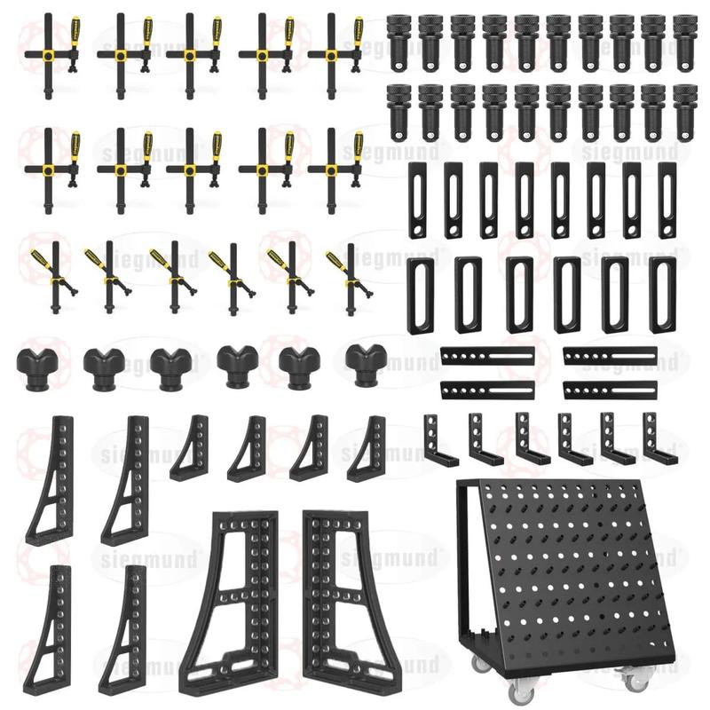 Siegmund US283400: Set 4, 83 Piece Accessory Kit for the System 28 Imperial Series Welding Tables