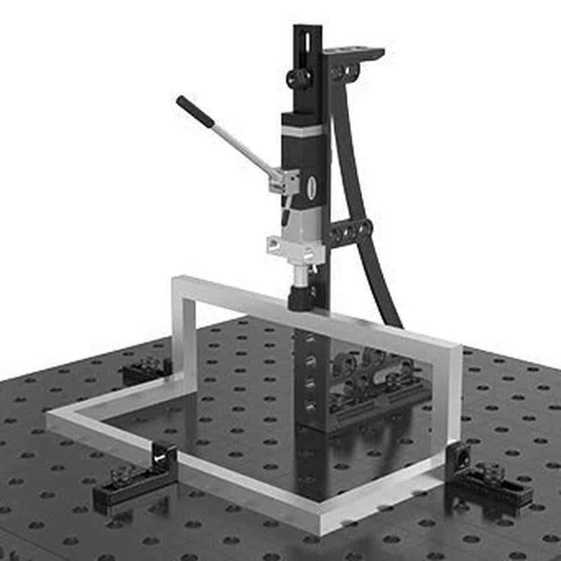 siegmund-us160780-table-press-for-the-system-16-imperial-series-welding-tables-example2