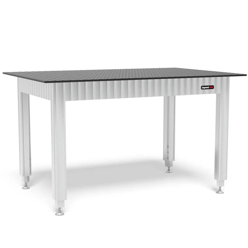 Siegmund USWS161510: System 16 40"x60" Imperial Series (Inch) Workbench with Plasma Nitration Perforated Plate